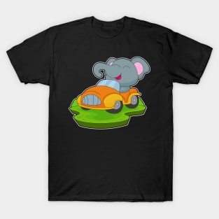 Elephant Car T-Shirt